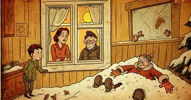 Виц: Детето и дядото