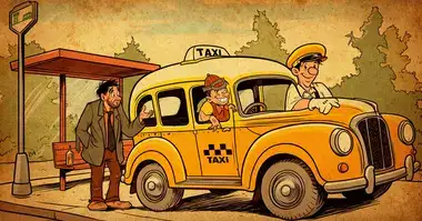 Виц: Пиян на спирката